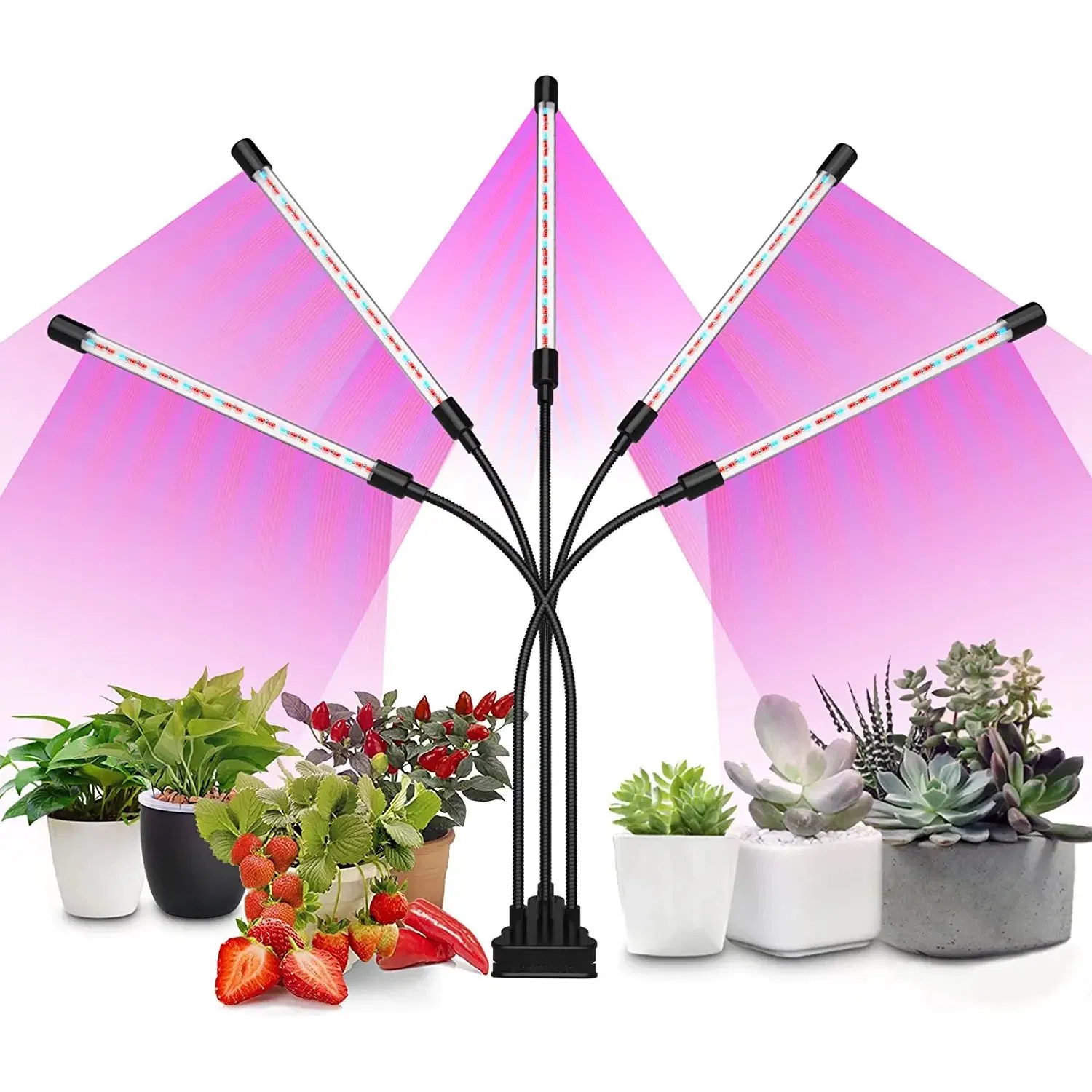 Grow Lights for Indoor Plants/Herb Starter/Clone Red Blue Spectrum Plant Grow Light Adjustable Gooseneck