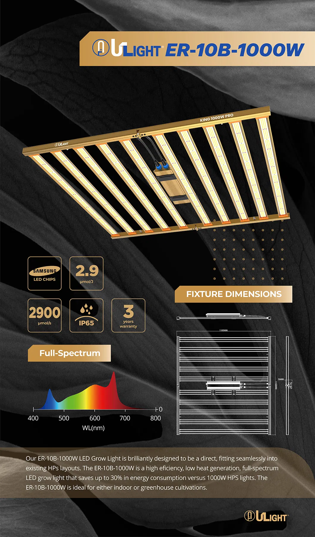 High Power LED Grow Light 1