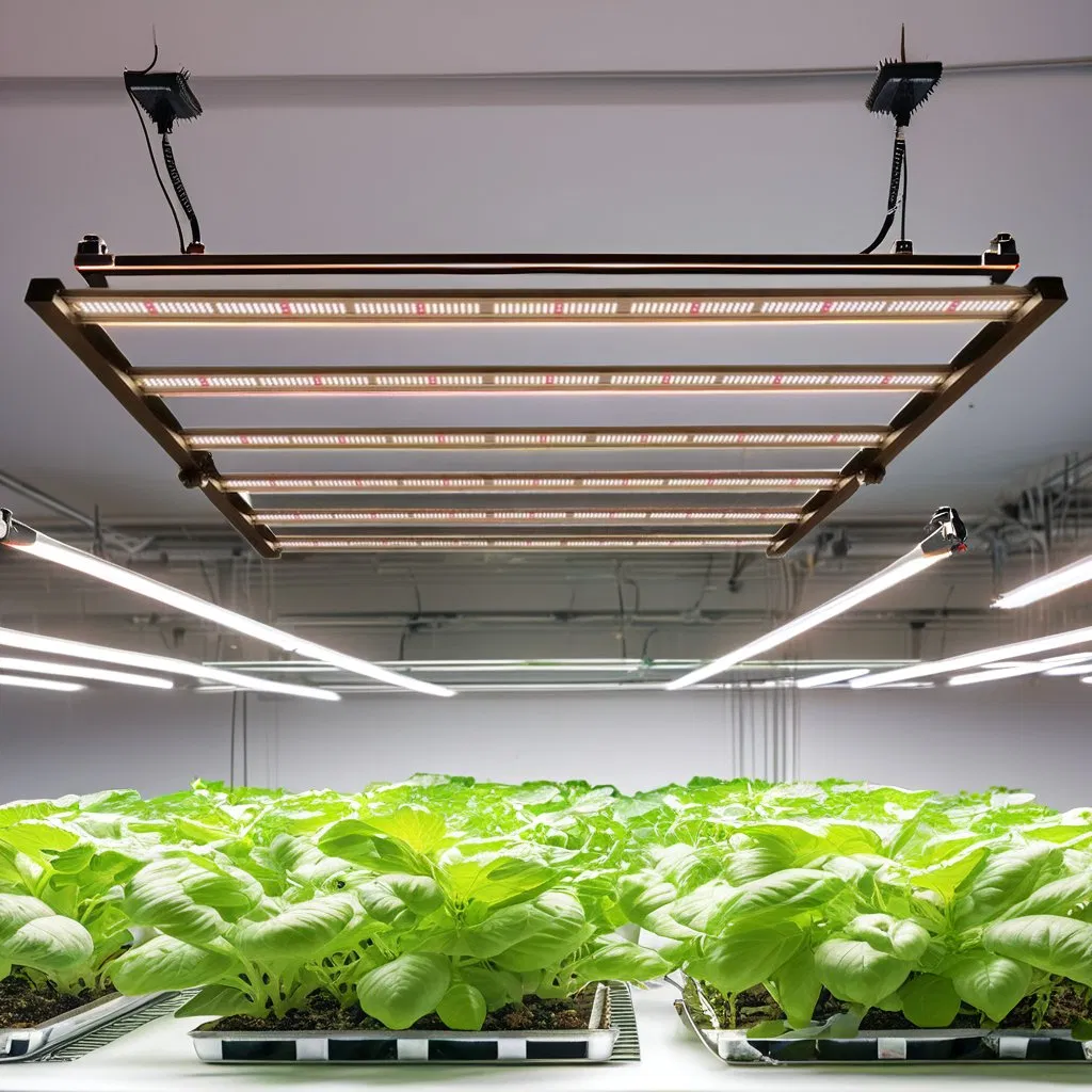 600W 800W 1000W Aluminum Body Folding Full Spectrum LED Plant Growth Lamp IP65 Rated for Medicinal Plant Bloom LED Grow Light