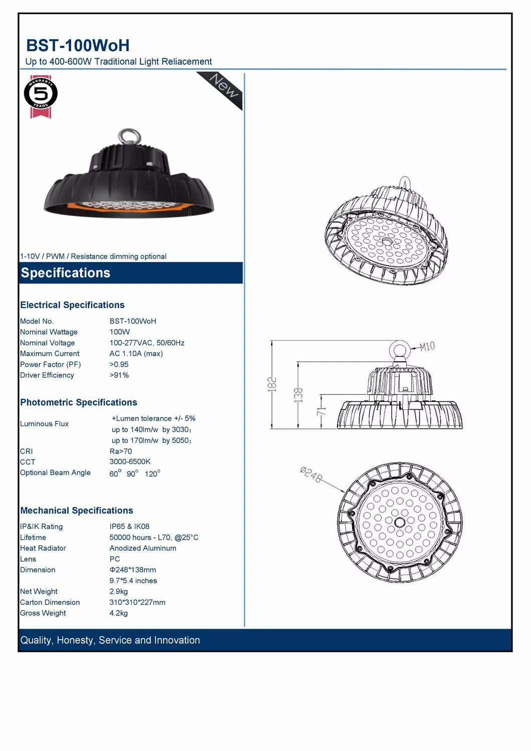 Electrical Specifications