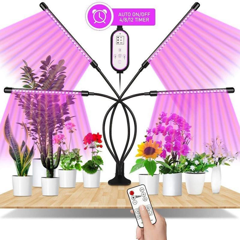 Factory Direct Supply Indoor LED Growing Light Full 36o Degree Dimmable Flexible Spectrum Lamp Plant Hydroponic Grow Light