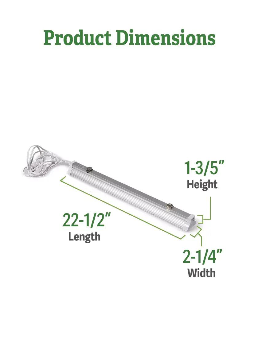 Premium High Output LED Grow Lights with Magnetic Clips
