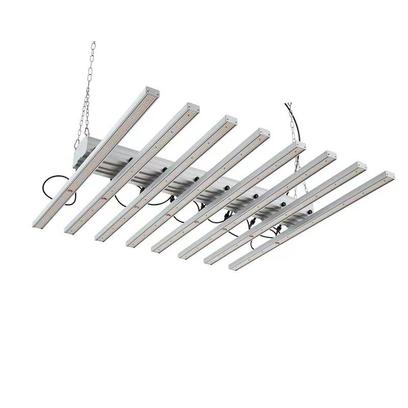 Newest72ow Cystom Evo Fullspectrum UV IR Dimmable LED Grow Light Industrial Use Chip Bloom Application Aluminum Body