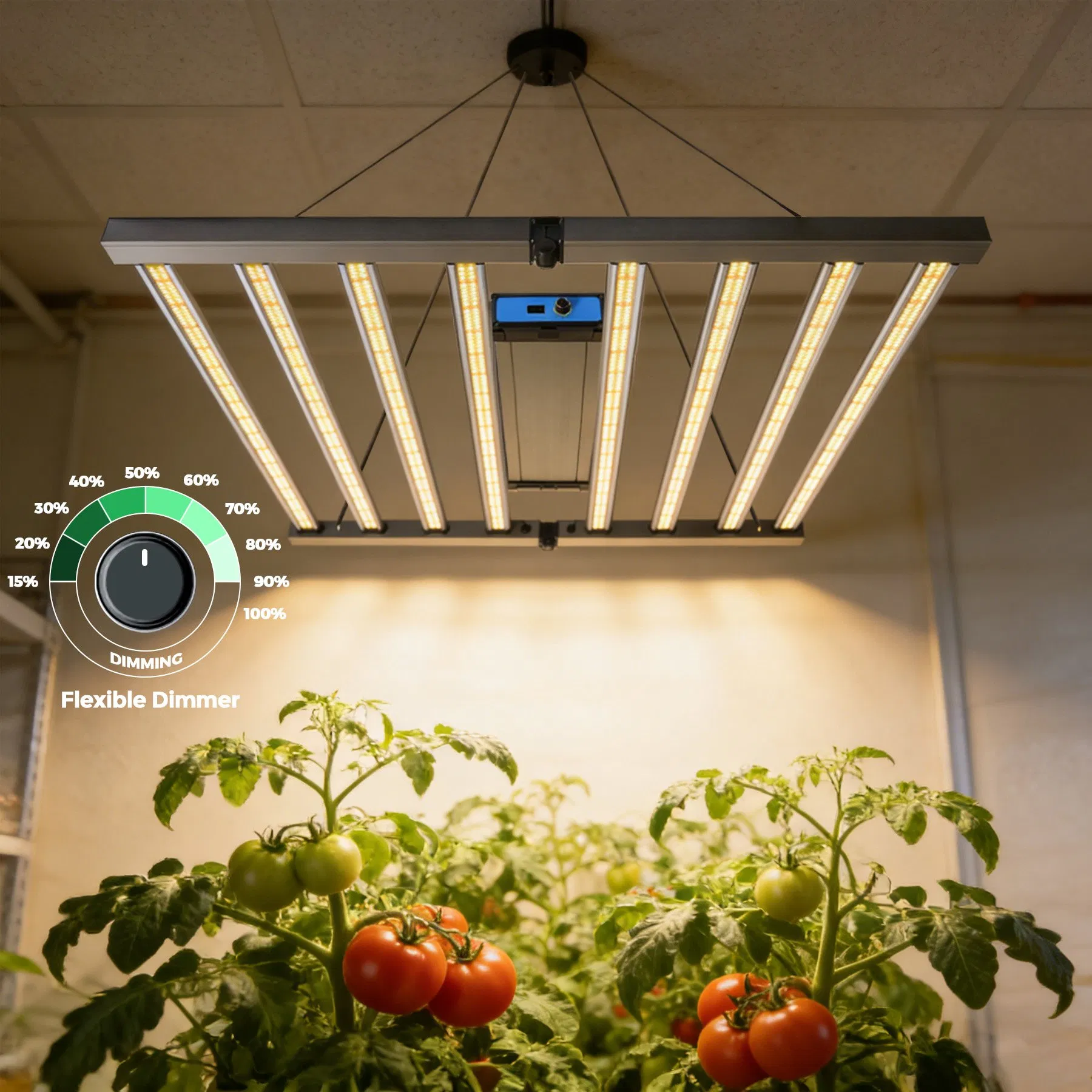 Commercial 800W LED Grow Light Full Spectrum 2.8 μMol/J with 660nm 730nm IR for Medicinal Plant Growing