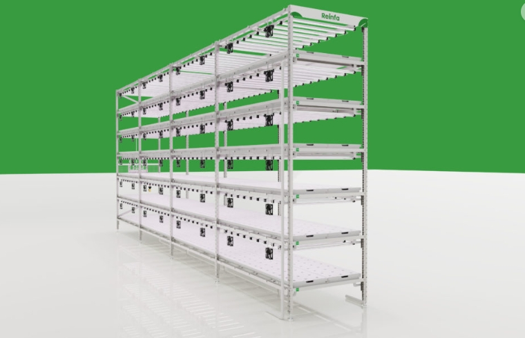 Reinfa Energy Efficient Vertical Hydroponic System with Adjustable LED Lights - Indoor Farming Use