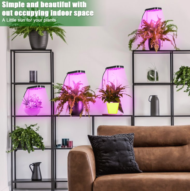 Brillinant-Dragon Amazon Hot Sale LED Grow Light Dimmable Full Spectrum Height Adjustable Grow Light