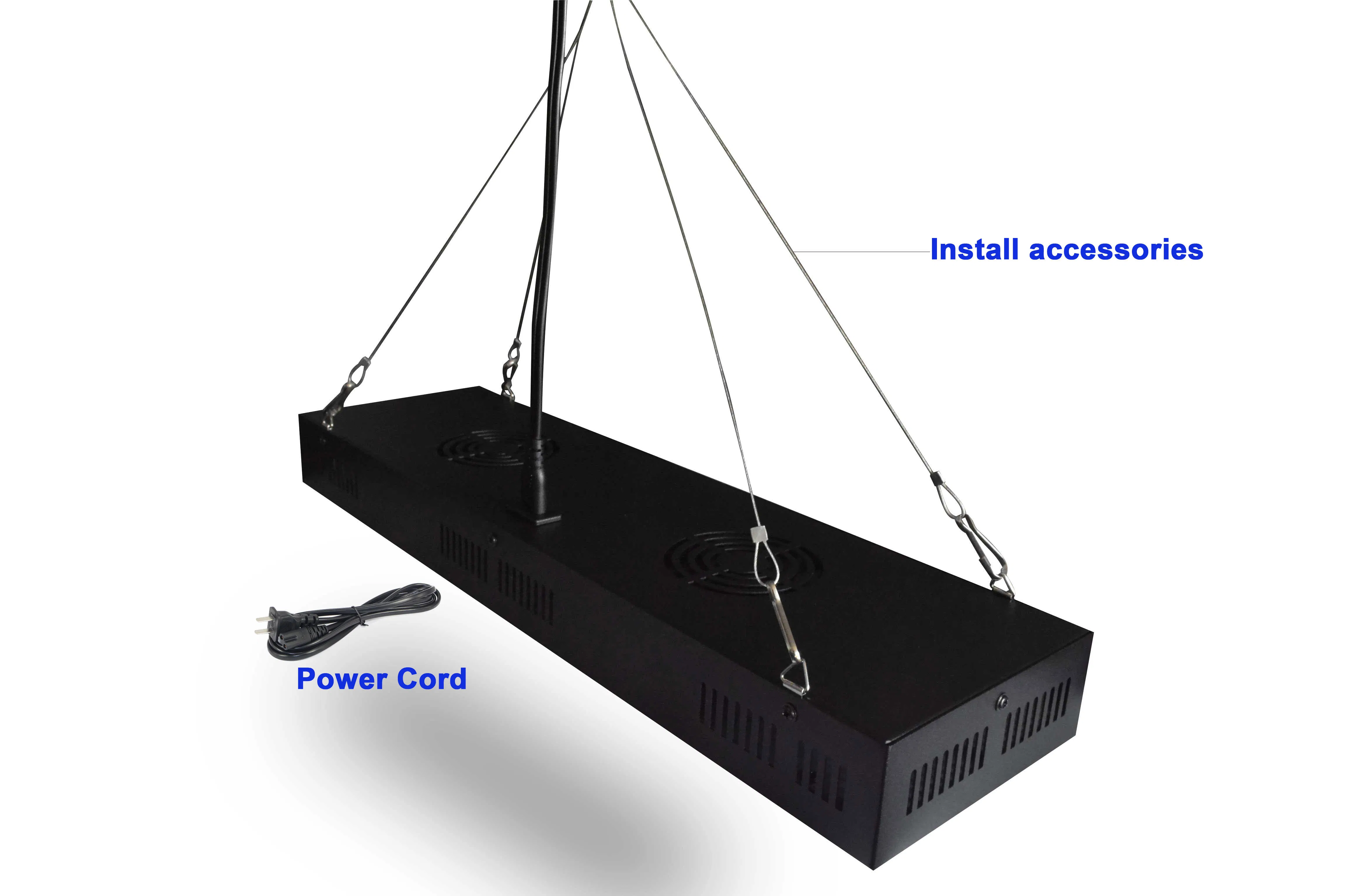 High Quality 2024 New Patent Square 40W 45W 300W Full Spectrum LED COB Grow Light for Flower/Vegetable