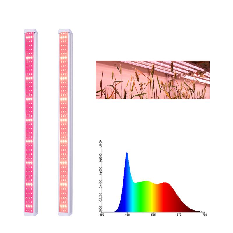 100W Undercanopy LED Grow Lights Bar Edge Lighting for Indoor Plants Full Spectrum Deep Red Supplemental Under Canopy Plant Lamp