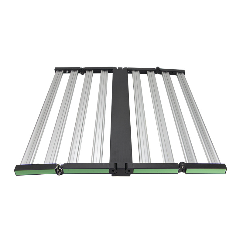 320W Full Spectrum LED Grow with Dimming Knob Sunlike Plant Light for Hydroponics Succulents Easy to Assemble 180 Foldable