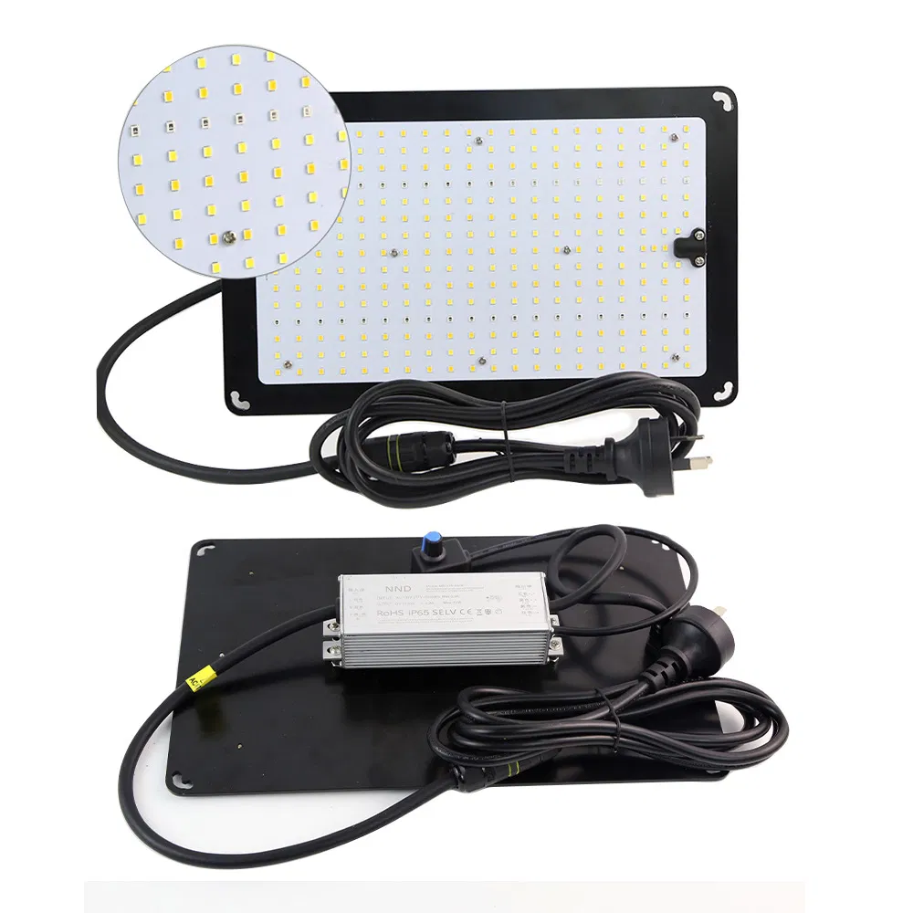 Tp 150W Quantum Plate LED Indoor Grow Light Full Spectrum Succulent Cacti High Red Emission IP54 Greenhouse Plant 100W 30W