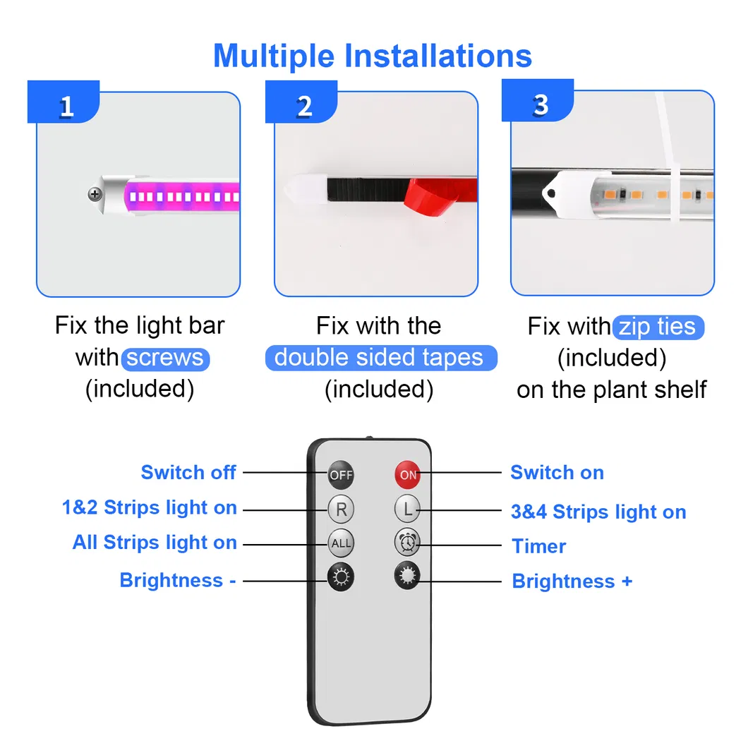 Grow Light Strip Detail 7
