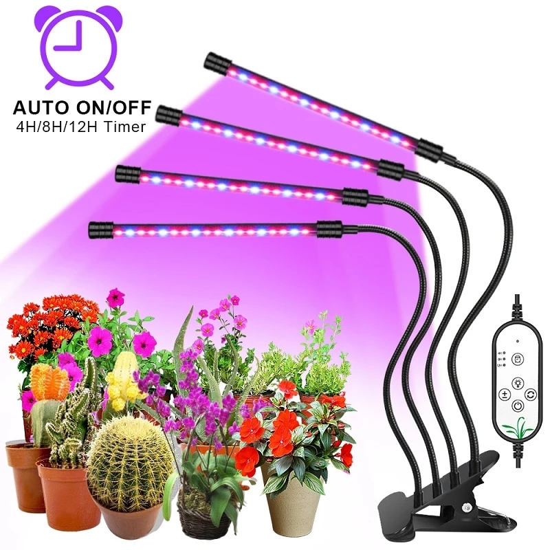 Three Ring Grow Light DC5V USB Phytolamp for Plants LED Full Spectrum Lamp for Indoor Plant Seedlings Home Flower Succulent