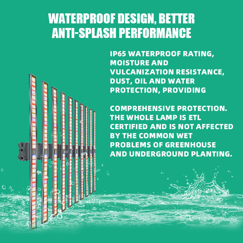 Newest72ow Cystom Evo Fullspectrum UV IR Dimmable LED Grow Light Industrial Use Chip Bloom Application Aluminum Body