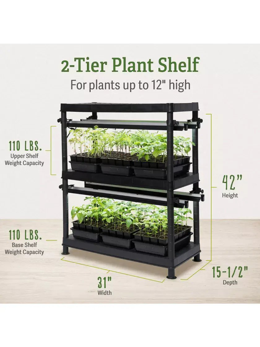 Factory Direct Modular LED Stack-N-Grow Light System for Gardening Indoors