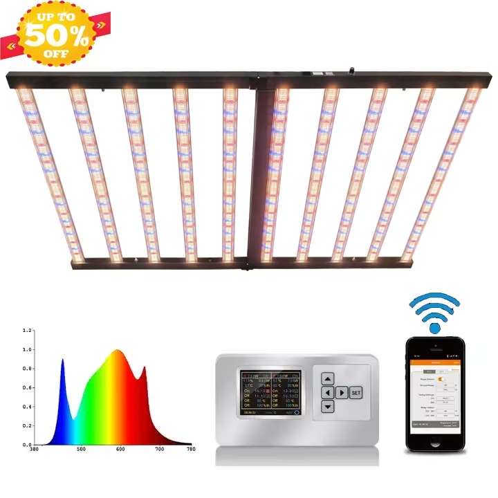 UV IR Full Spectrum LED Grow Light 1000W Bar LED Commercial Grow Light for Indoor Plant Greenhouse