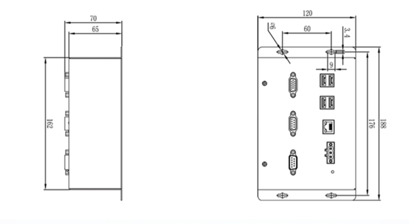 Weihong Nc60c PLC Industrial Computer Numerical Control System