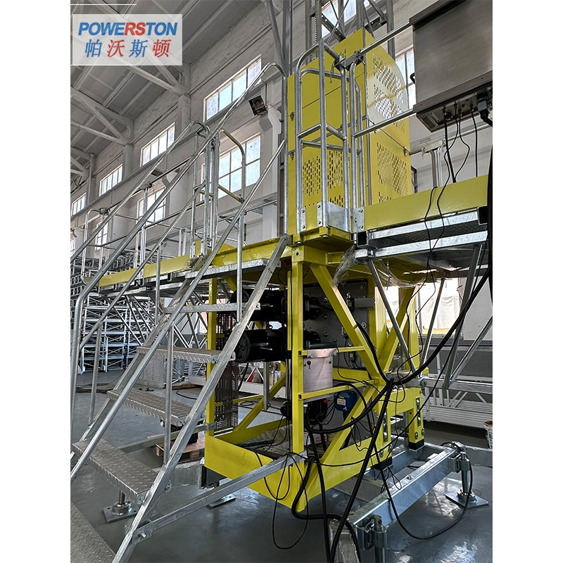 Good Quality Customization Safety Industrial Equipment Double Scaffolding Work Mast Climbing Platform