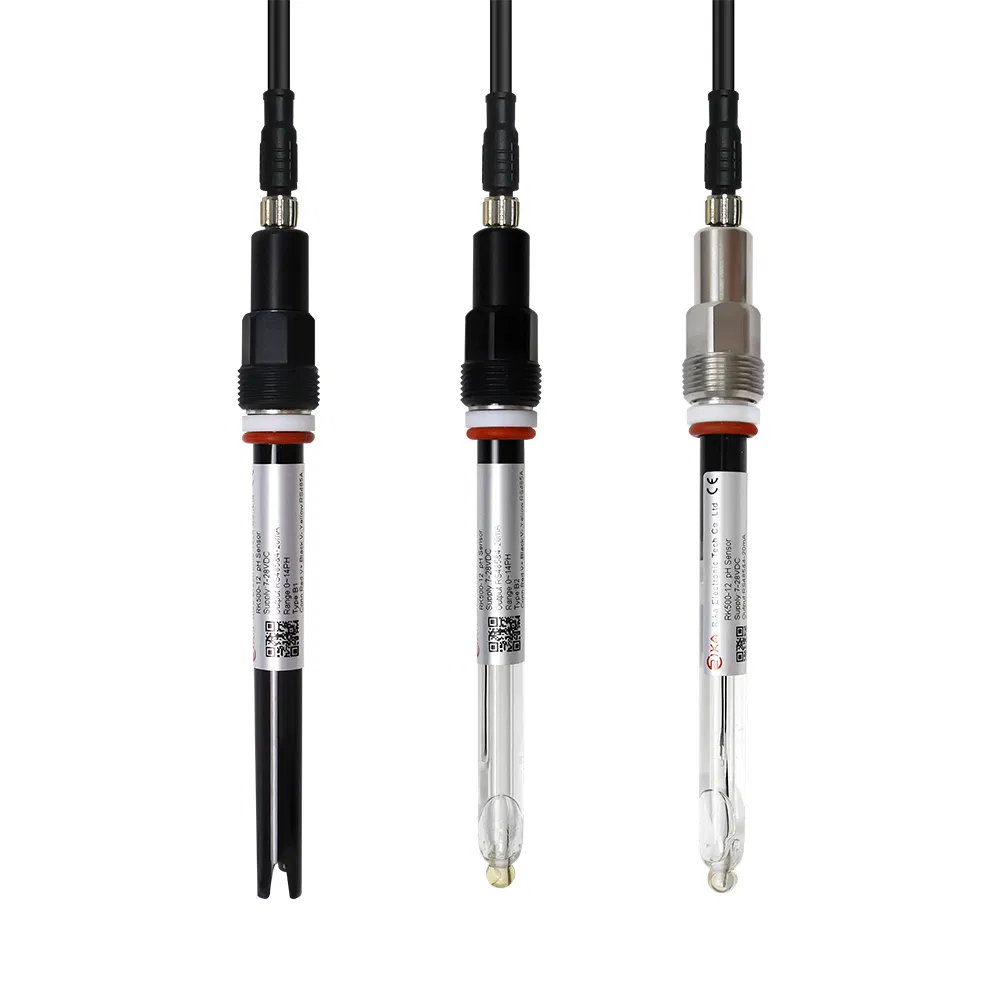 Rk500-12 High-Accuracy (0.01pH) Industrial pH Meter Sensor Probe Transmitter Analyzer for Liquid