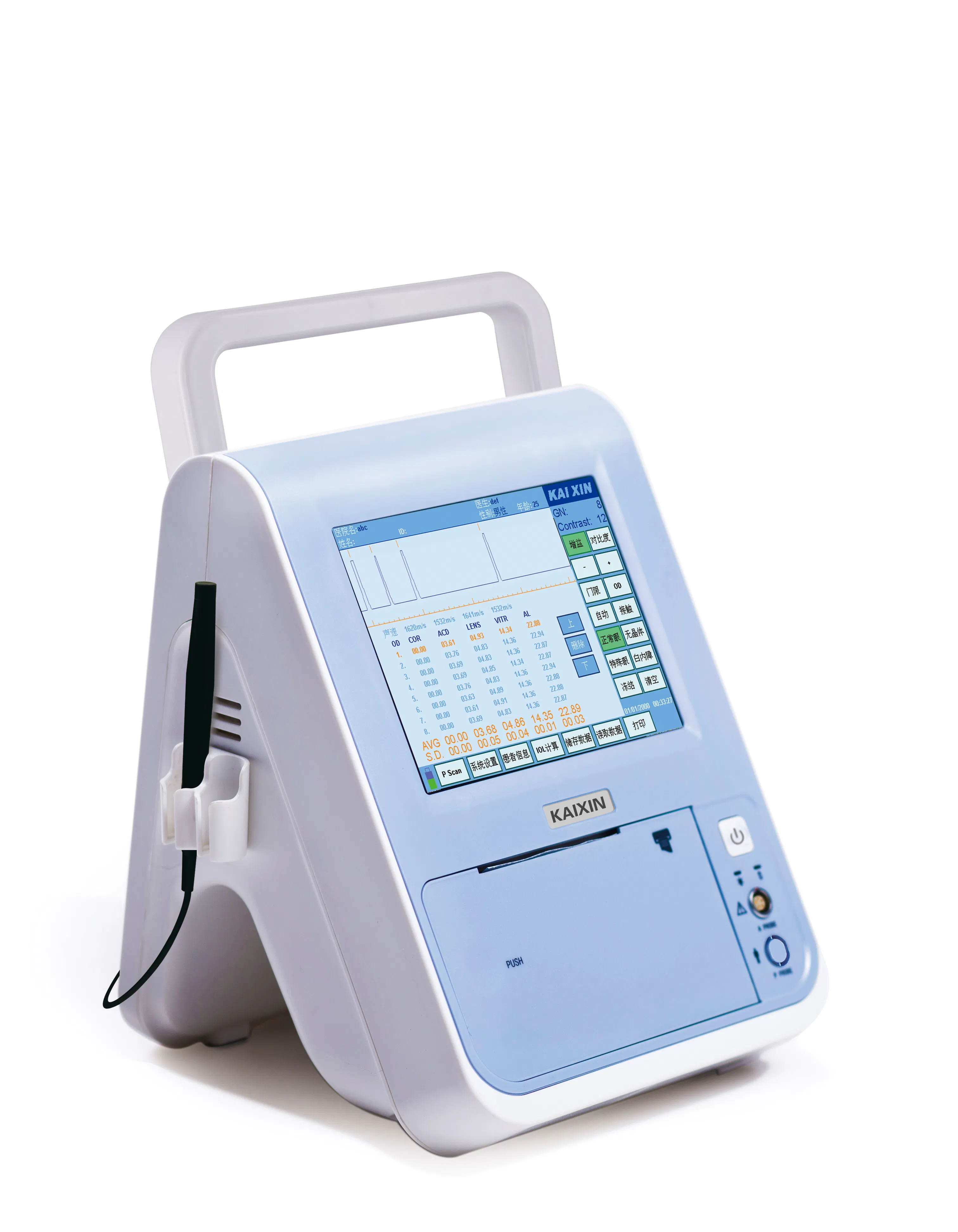 Od1-Ap Eyes Diagnostic System with Acd/Lens/Vitreous/Axl Application and Printer
