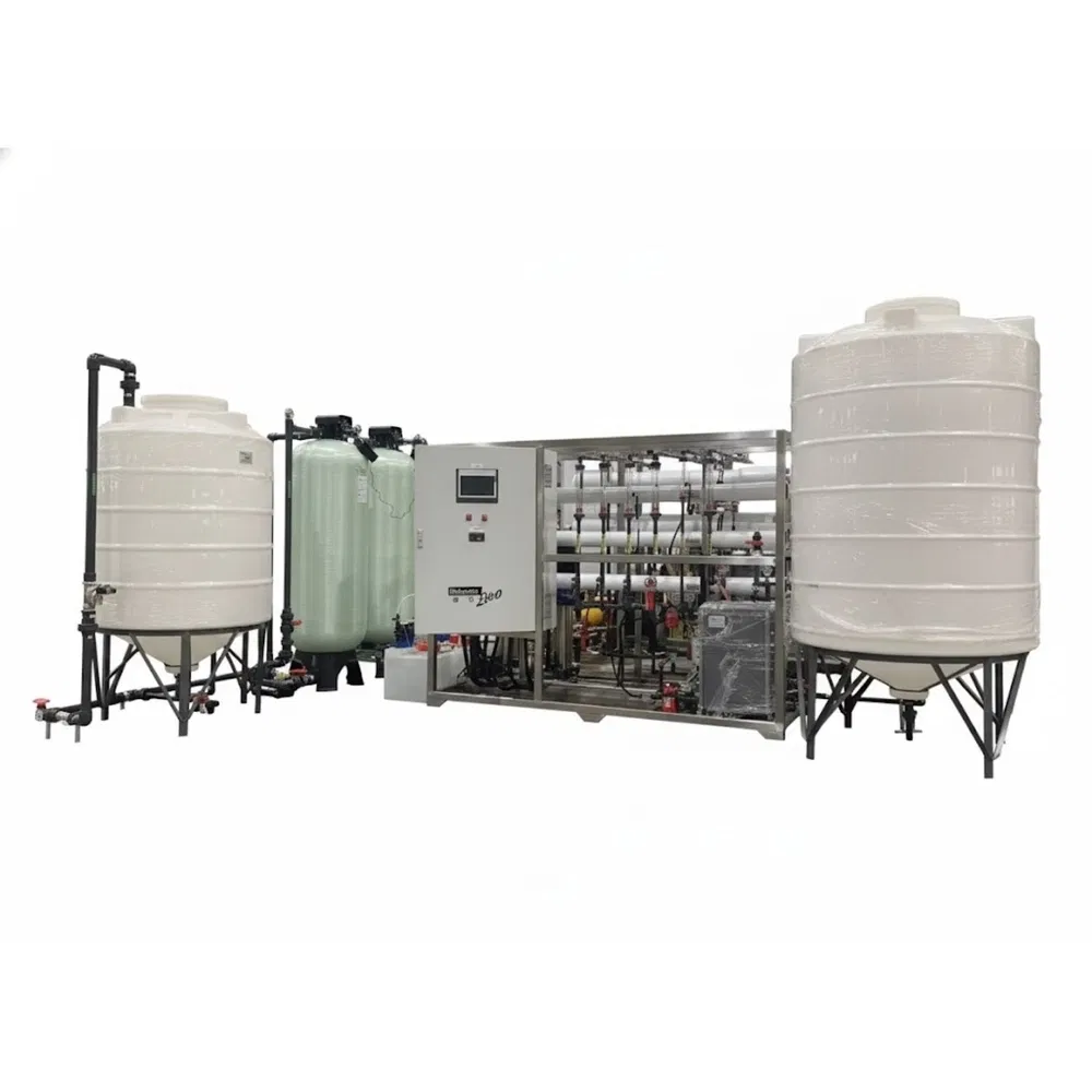 PLC HMI Control System Industrial Laboratory EDI Ultrapure Water System for Semiconductor Chip Manufacturing