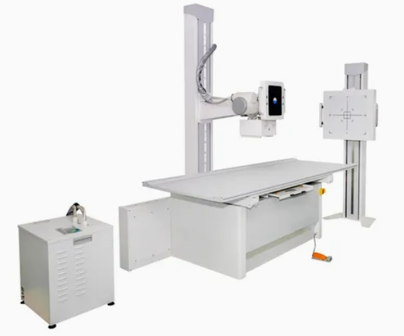 Freestanding Twin Column Digital Radiography System for Diagnostic Imaging
