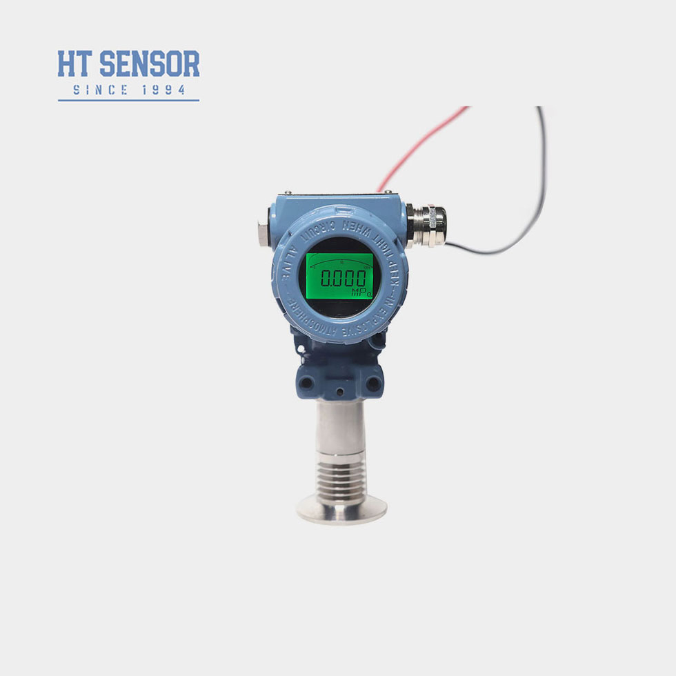 HTsensor 4-20mA Oil &nbsp;Air Water Pressure Transmitter &nbsp;Silicon Pressure Sensor Industrial Transducer