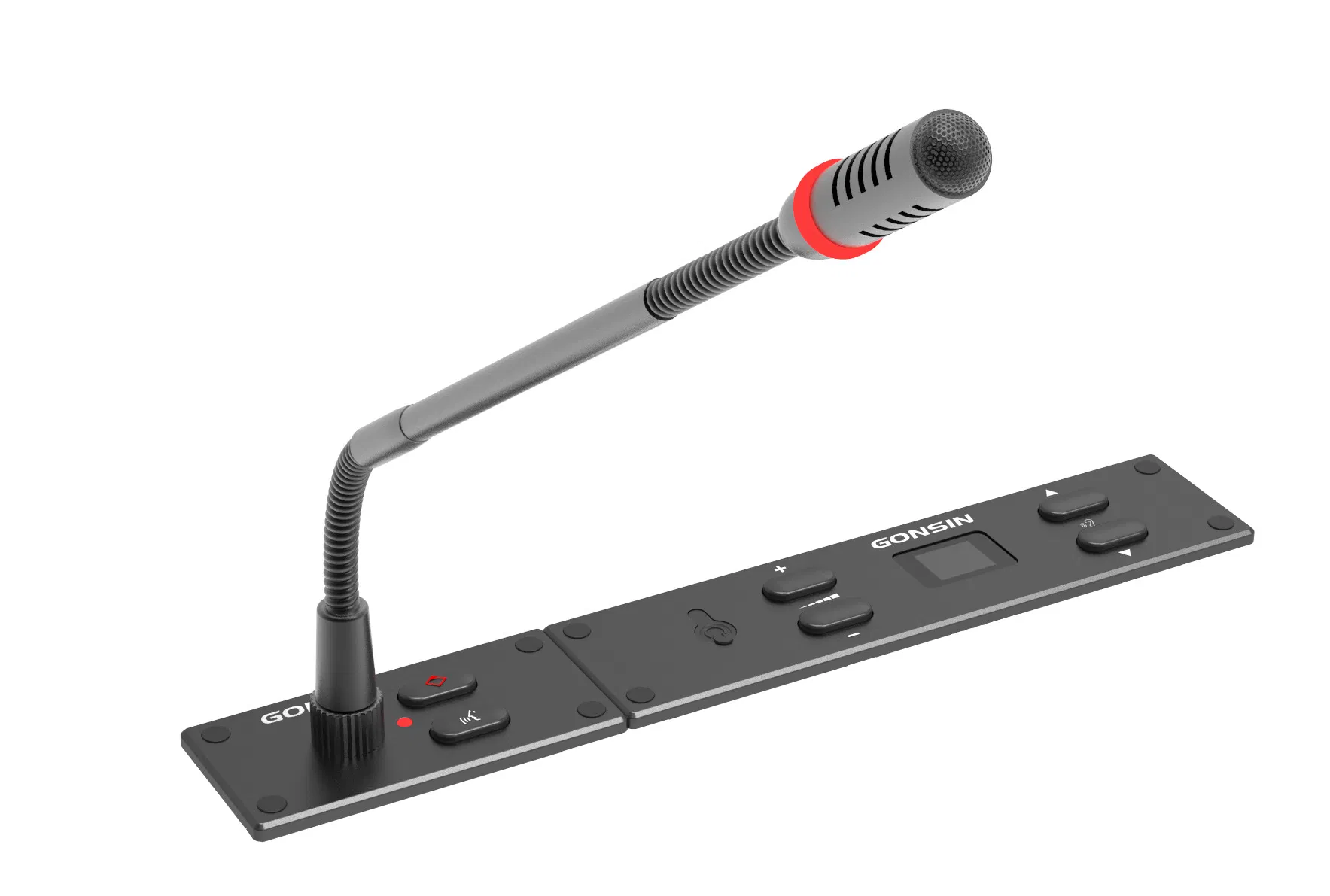 All in One Paperless Conference System with Finger Recognition with Discussion Microphone