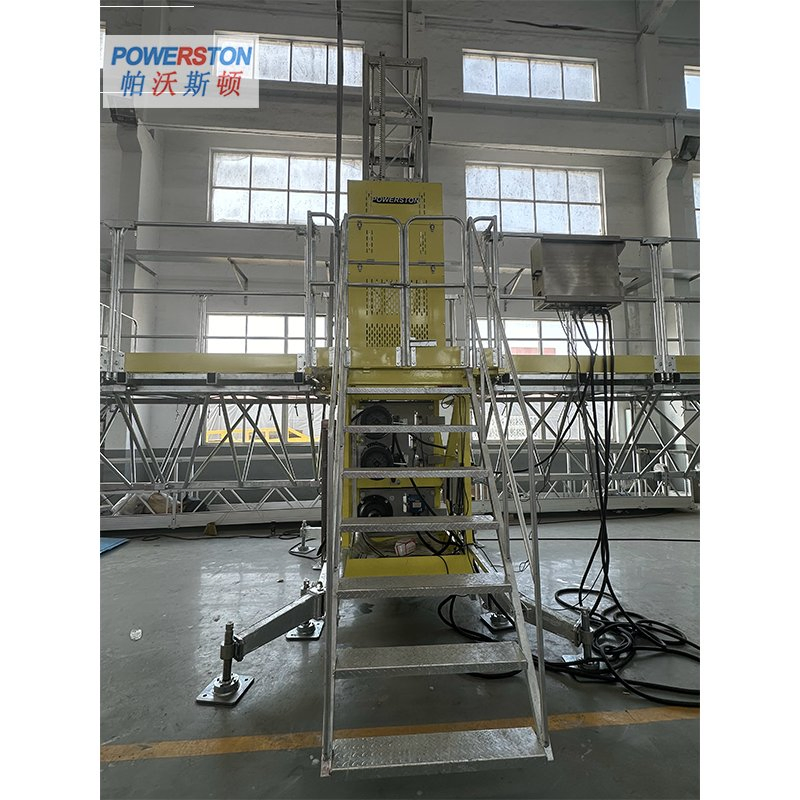 Good Quality Customization Safety Industrial Equipment Double Scaffolding Work Mast Climbing Platform