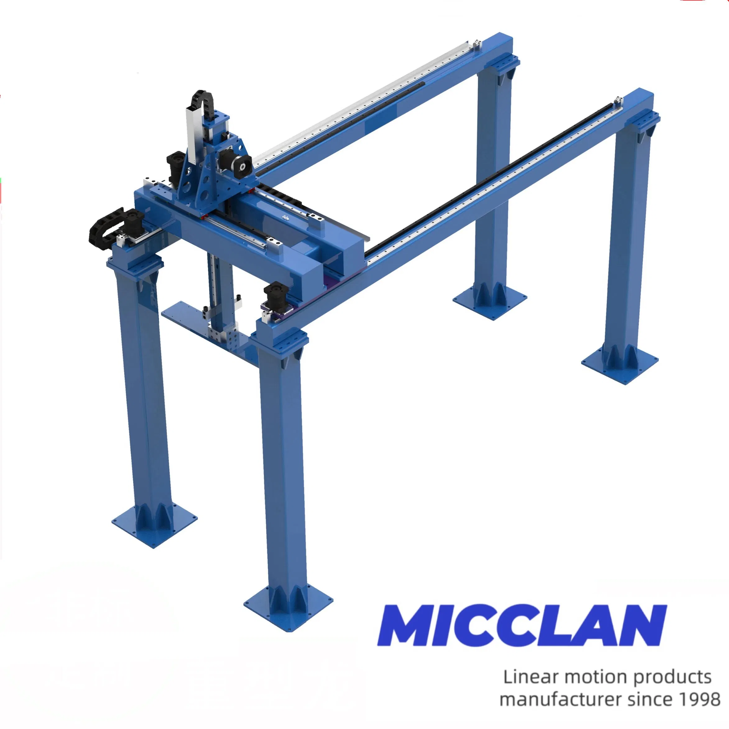 High Precision Robotic Gantry &amp; Cartesian Palletizing System for Automated Warehouse Solutions