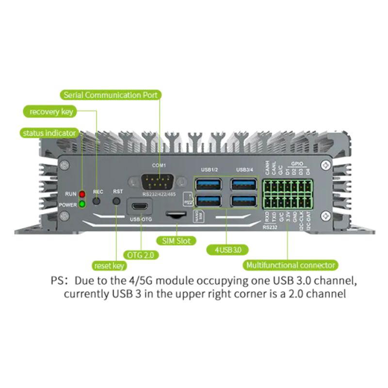 Computing Ai Box Multifunction Edge Ai 8GB 40tops Computing Device