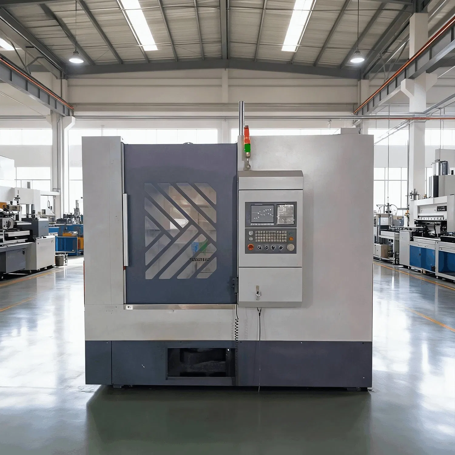 Digital Twin Vtc850 Vertical CNC Lathe Full Process Digitization Metal Processing