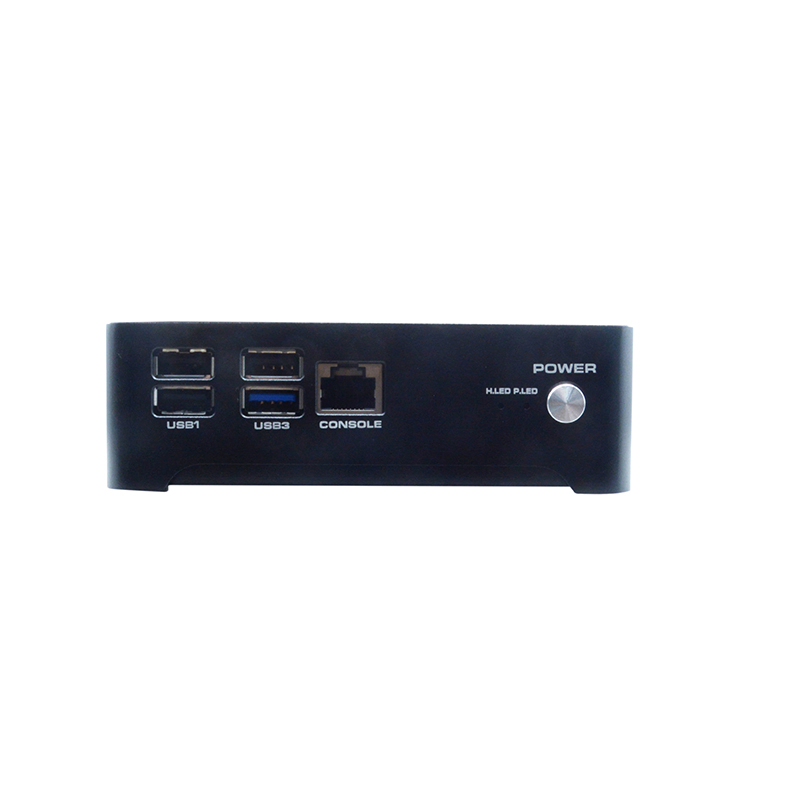 Low Power J1900 Industrial Host Fanless Design 6USB+Gigabit Network Digital Signage/Edge Computing