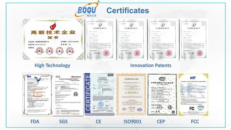 Certificates