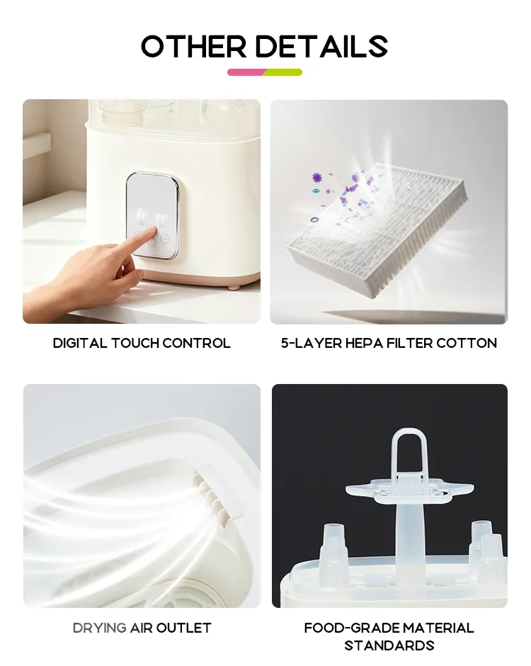 Digital Baby Bottle Sterilizer 8