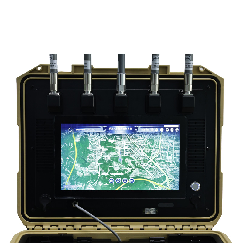 45MHz to 6000MHz 2-8km IP65 Anti Drone Detection Fpv Monitoring Handheld System for Uav Detection and Pilot Positioning Anti Drone