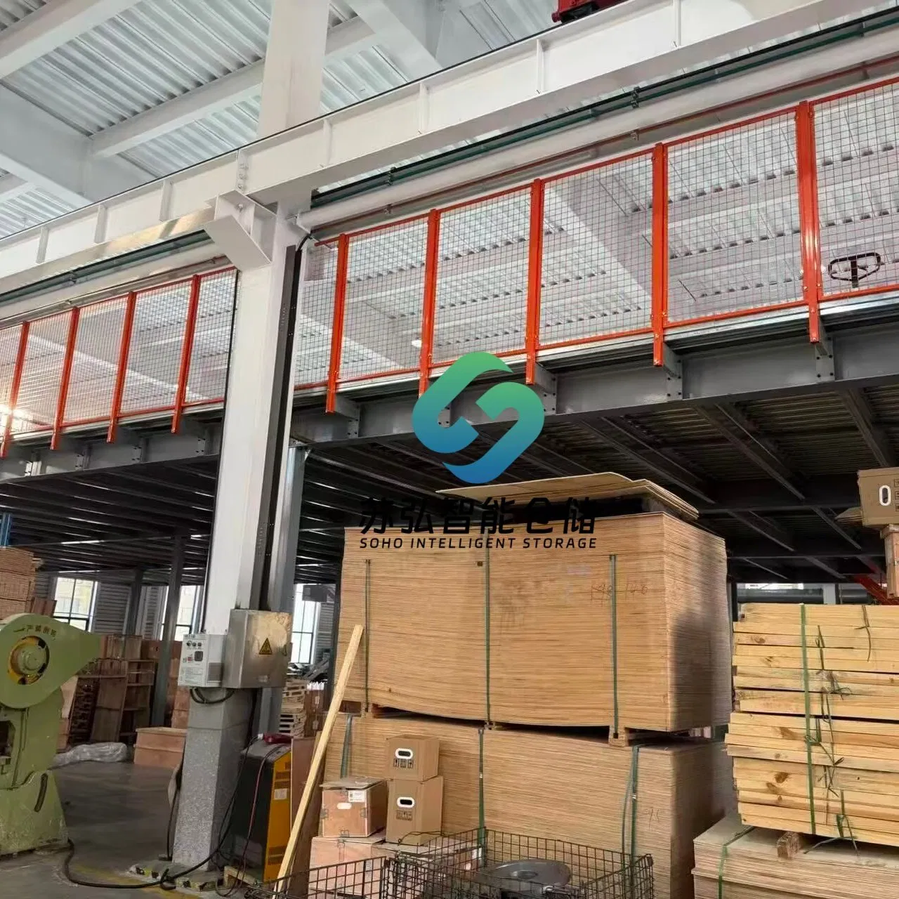 Heavy-Duty Steel Platforms for Industrial Manufacturing Facilities