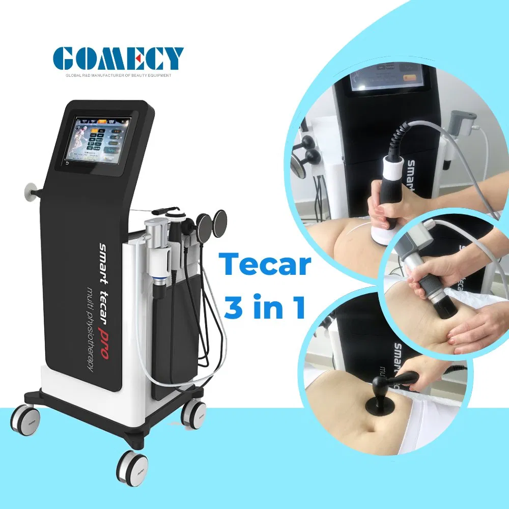 Smart Wave Tecar Extracorporeal Shock Wave Therapy Equipment Tecar Therapy Physio Muscle EMS for ED Treatment