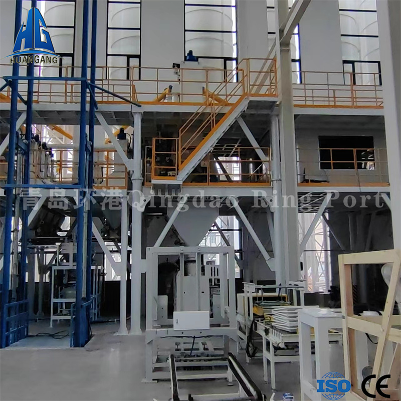 Huangang Smart Factory Dry Mortar Line - Industrial IoT, Predictive Maintenance, Digital Twin Technology
