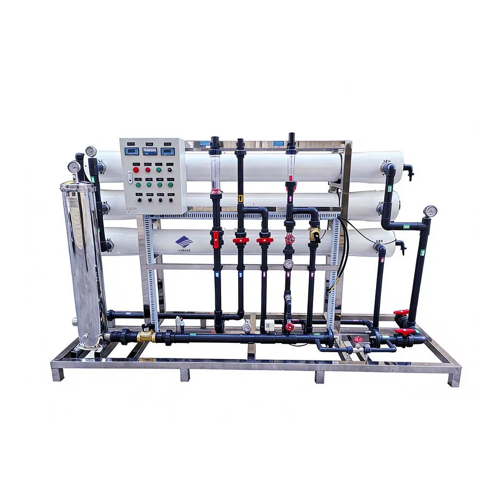 Fully Automatic Industrial RO System with PLC Control