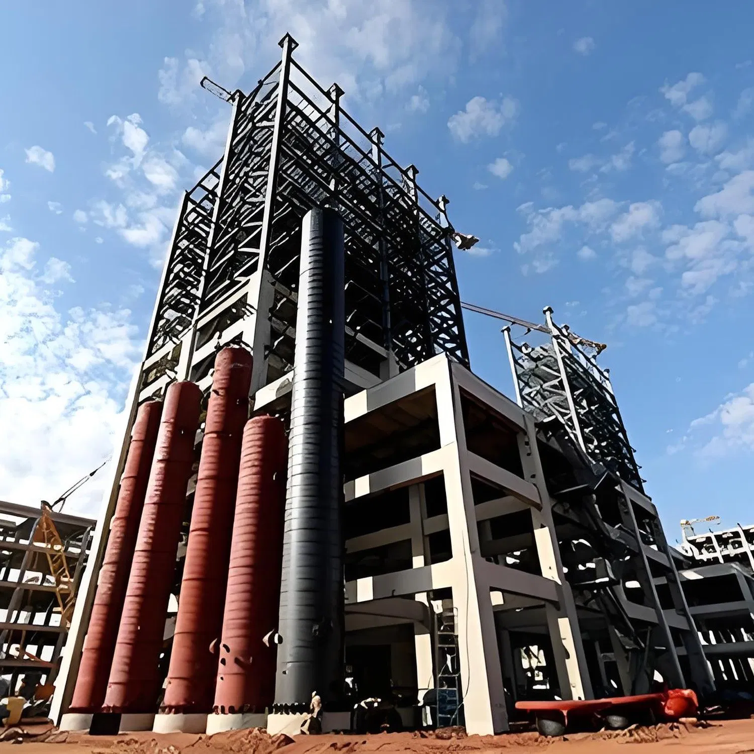 Industrial Steel Structure Platform, a Special Load-Bearing Structure for The Chemical Industry