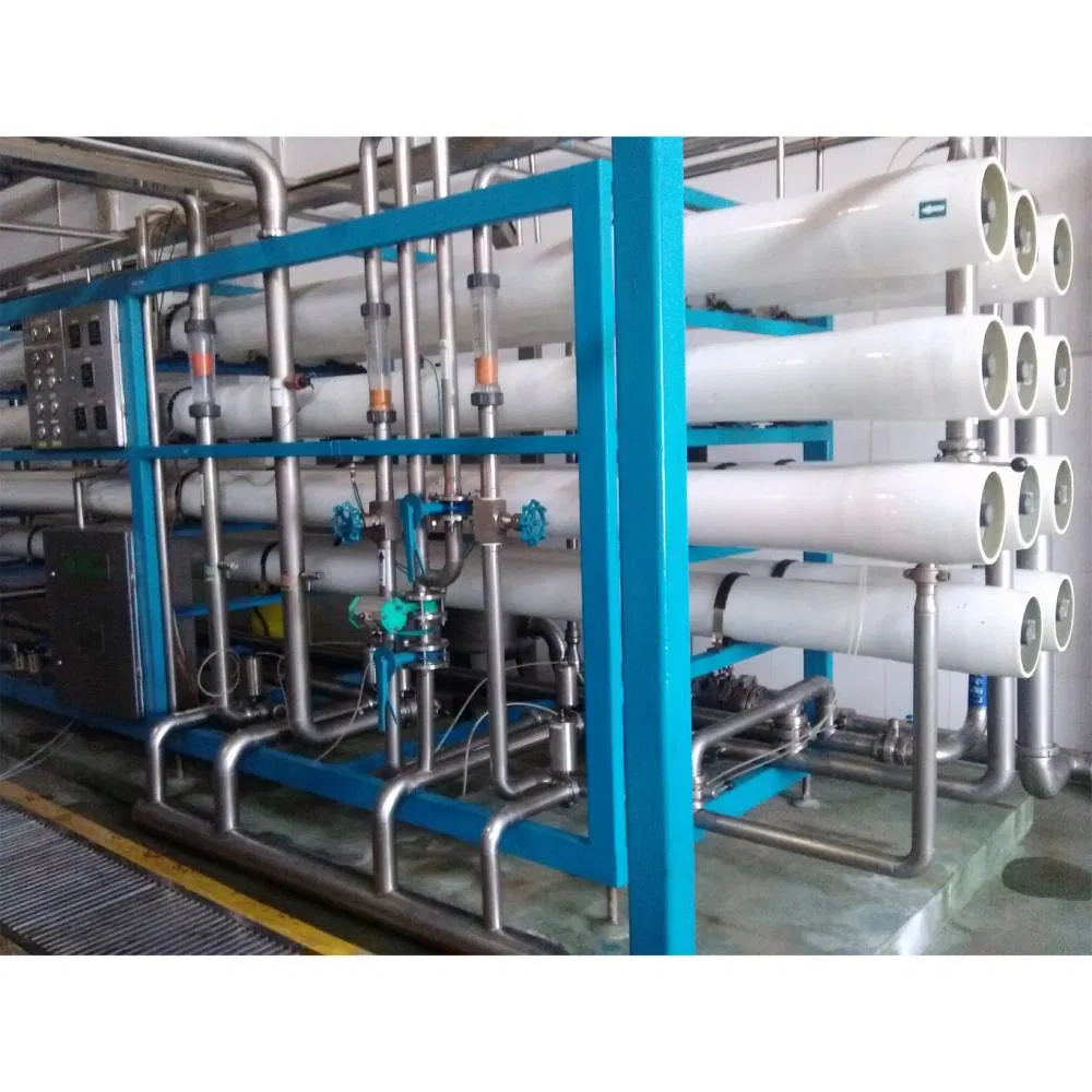 500L/H Industrial Reverse Osmosis System for High-Purity Water Production with PLC Control
