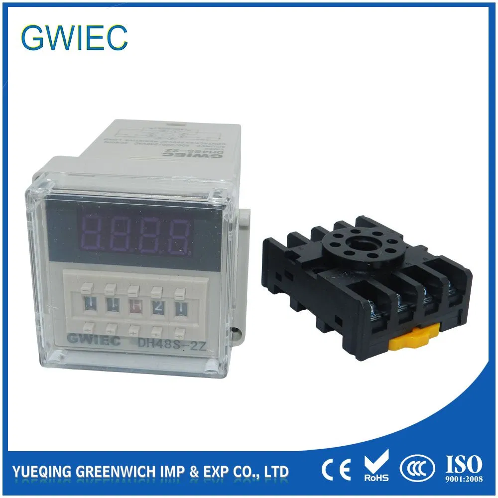 Digital LED Display Twin Timer Front View