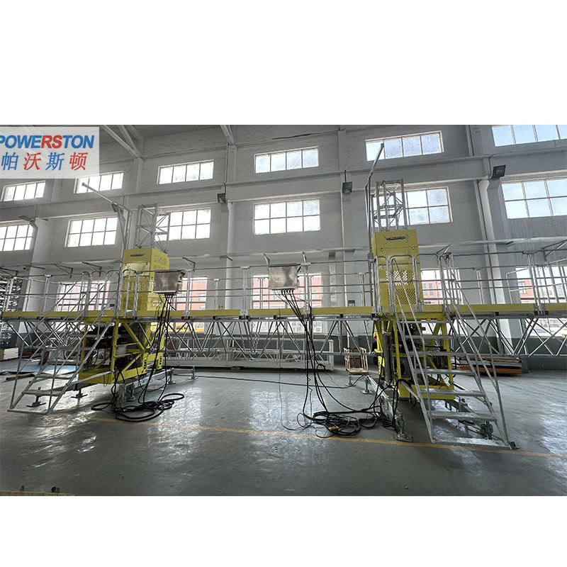 Good Quality Customization Safety Industrial Equipment Double Scaffolding Work Mast Climbing Platform