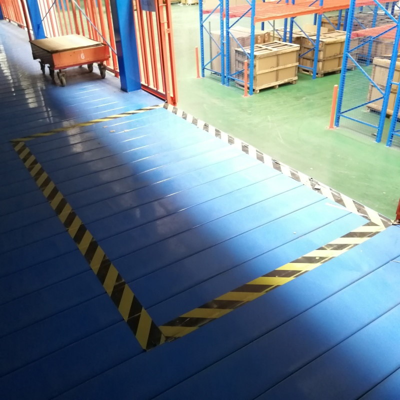 Competitive Industrial Storage Warehouse Mezzanine Steel Platform Racking System with Stairs