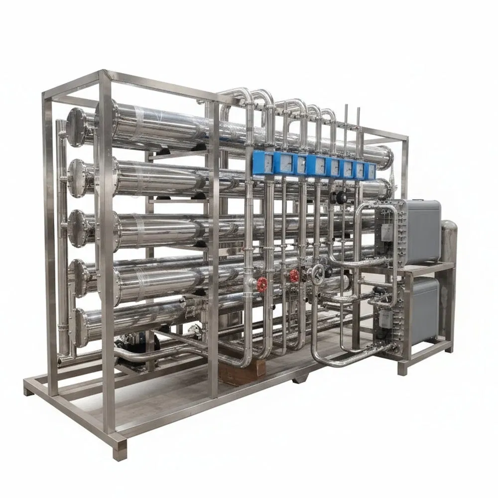 PLC HMI Control System Industrial Laboratory EDI Ultrapure Water System for Semiconductor Chip Manufacturing