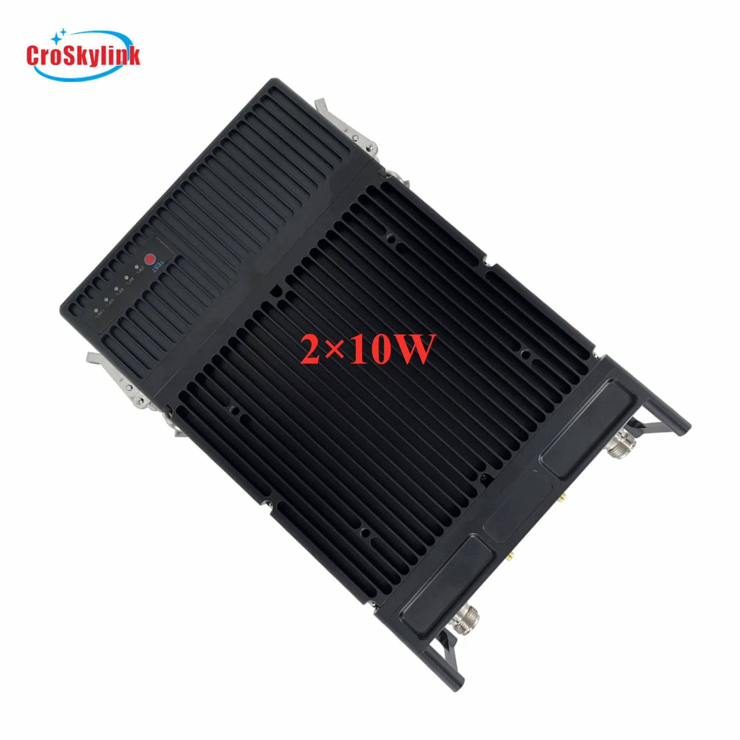 2X10W High Power 300km Wireless Ad Hoc Network Device for Autonomous Fleet Communication