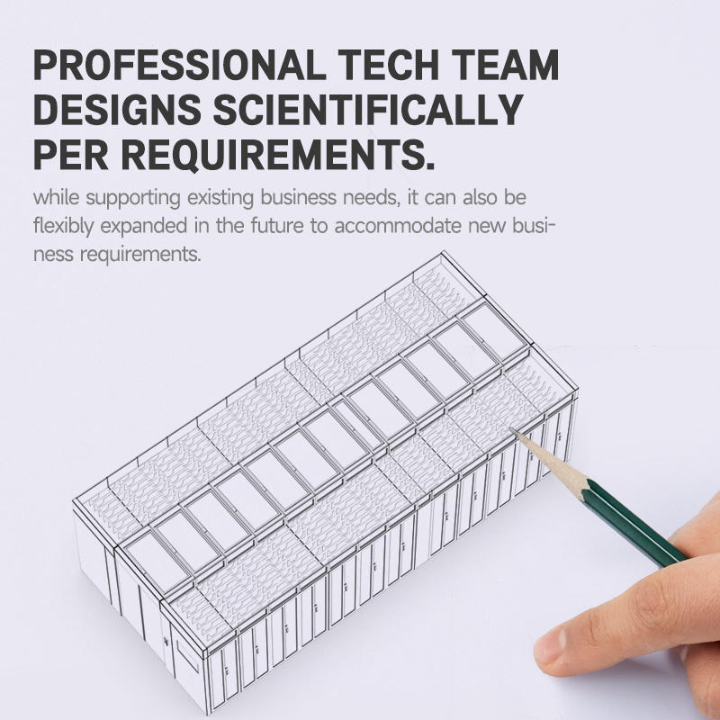 Micro-Module Data Center Hot Cold Single Aisle - Customizable Power/Cooling