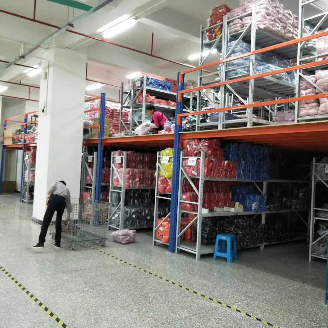 Powder Coated Mezzanine Steel Platform for Robust Industrial Storage