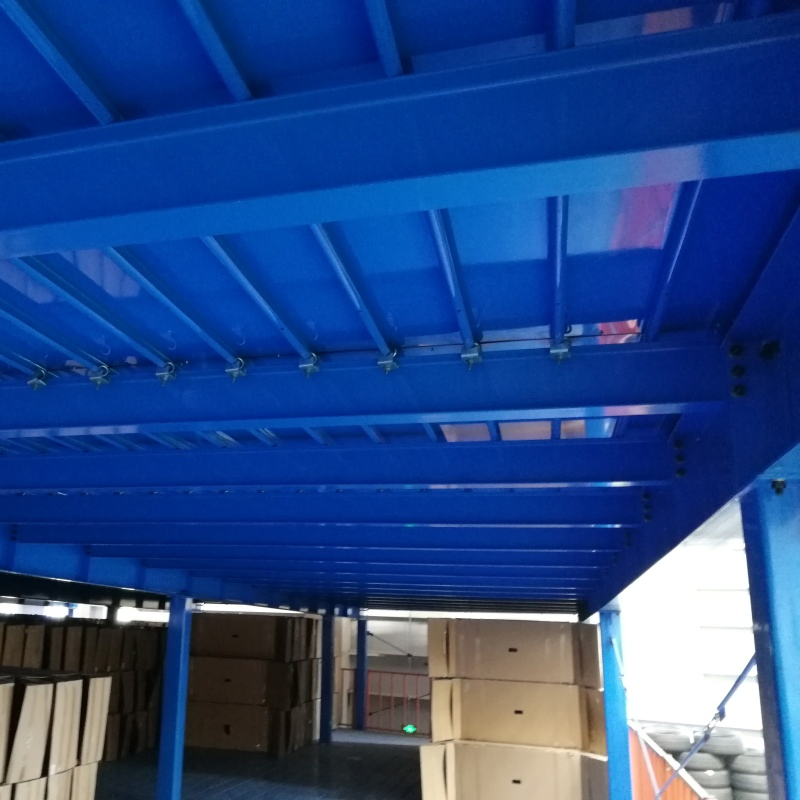 Competitive Industrial Storage Warehouse Mezzanine Steel Platform Racking System with Stairs