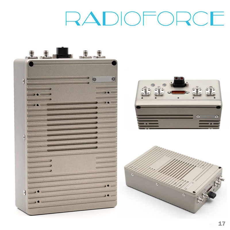 20w high throughput UAV UGV data audio video radio technology communication network